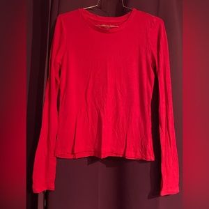 Red American Eagle long sleeve tee